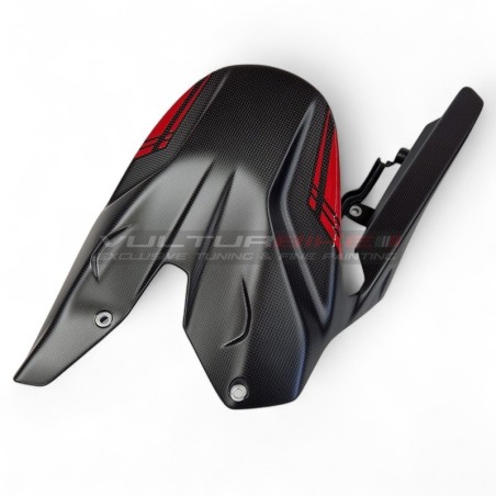 Parafango posteriore in carbonio personalizzato - Ducati Diavel V4 