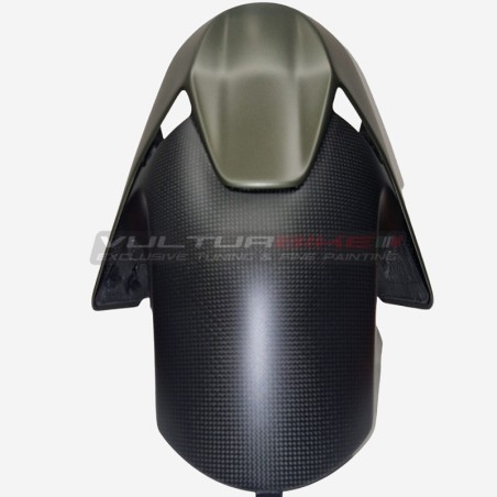 Neuer Custom-Carbon-Kotflügel vorne - Ducati Streetfighter V2 Storm Green