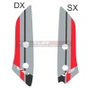 Décalcomanies sur les ailes avant - Ducati Multistrada 950 / 950S / V2 / V2S / Enduro