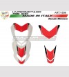 Adesivi r/w per cupolino moto bianca - Ducati Hypermotard 796/1100 