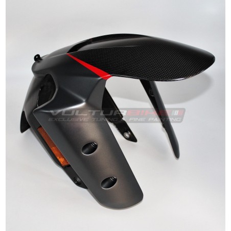 Parafango anteriore in carbonio personalizzato - Ducati Multistrada V4 