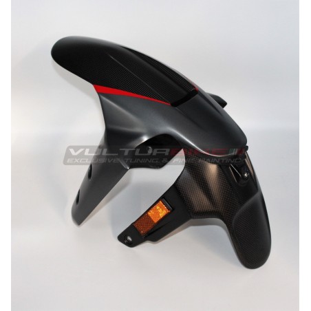 Parafango anteriore in carbonio personalizzato - Ducati Multistrada V4 