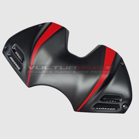 Cover batteria in carbonio con prese daria - Ducati Panigale V4 
