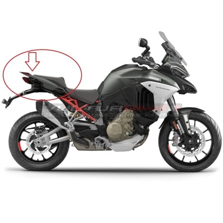Codino con maniglione versione RS per Ducati Multistrada V4S Aviator Gray 
