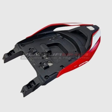 Queue de cochon avec poignée version RS pour Ducati Multistrada V4 / Rallye ROUGE