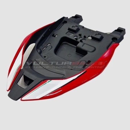 Queue de cochon avec poignée version RS pour Ducati Multistrada V4 / Rallye ROUGE