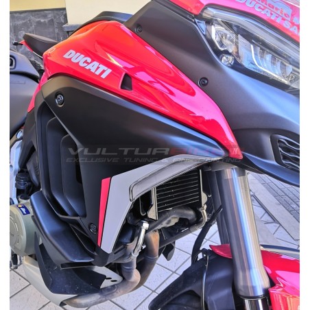 Paneles laterales originales versión gris negro - Ducati Multistrada V4 / V4S