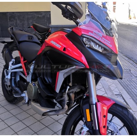 Pannelli laterali originali versione black grey - Ducati Multistrada V4 / V4S 