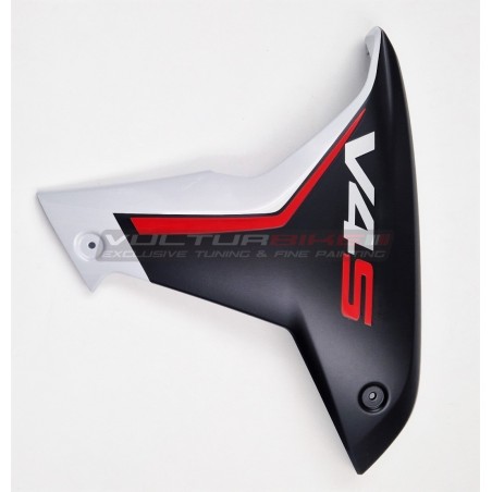 Paneles laterales originales personalizados - Ducati Multistrada V4 / V4S IC Blanco