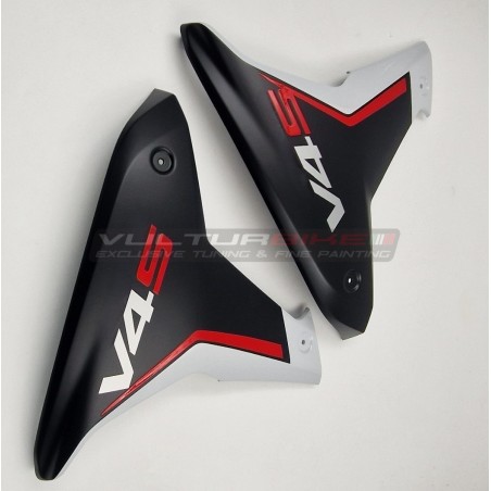 Pannelli laterali originali personalizzati - Ducati Multistrada V4 / V4S IC White 