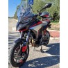 Paneles de carbono efecto aluminio cepillado - Ducati Multistrada V4 / V4S