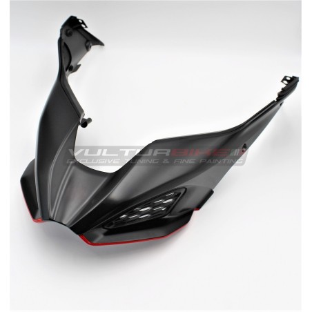 Original Piloten-Airbox-Spitze grau - Ducati Multistrada V4 / V4S