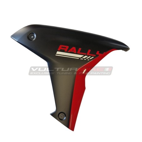 Original Seitenteile Version rot / mattschwarz - Ducati Multistrada V4 Rally