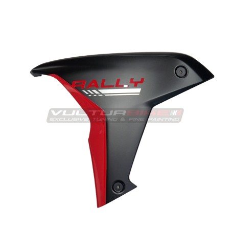 Original Seitenteile Version rot / mattschwarz - Ducati Multistrada V4 Rally