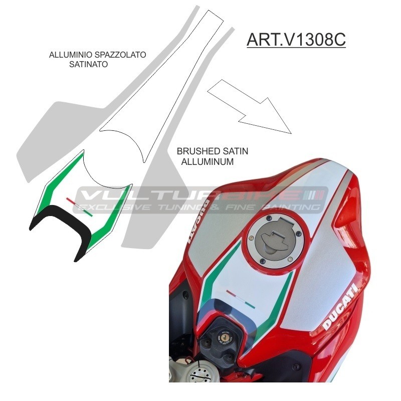 Aufkleber-Set für Tricolor-Design-Panzer - Ducati Supersport 950
