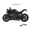 Par de pegatinas tricolor para carenados superior - BMW S1000R