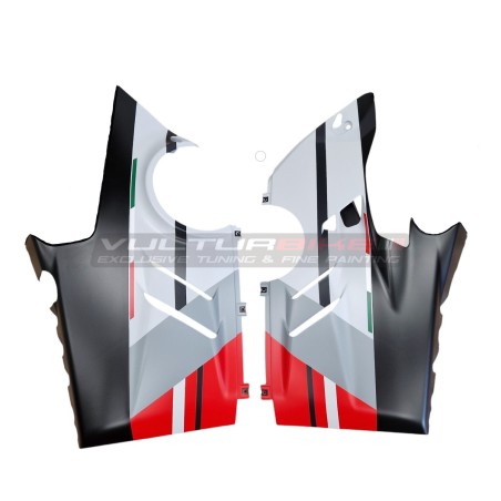 Carene inferiori con sfoghi daria per Ducati Panigale V4 S Corse 