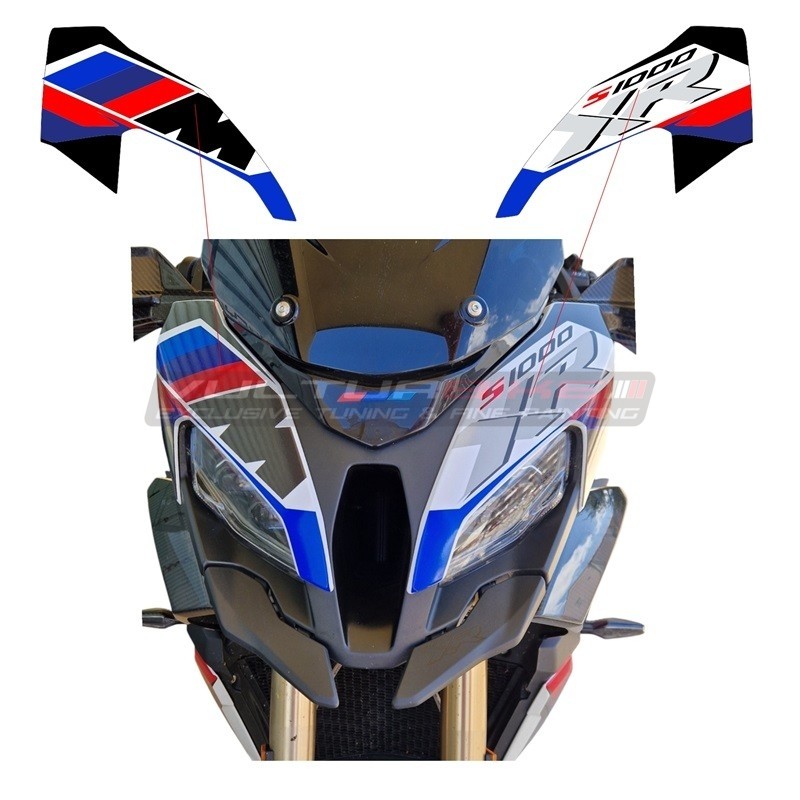 Kit adesivi per cupolino design personalizzato - BMW S1000XR 2020 / 2026