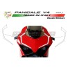 2 Pegatinas parabrisas - Ducati Panigale V4 / V4S / V4R / V2 2020