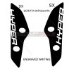 Adesivi per parafango anteriore - Ducati Hypermotard / Hyperstrada 821 / 939