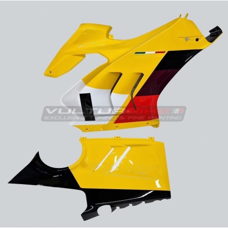 Komplette Verkleidung gelb und rot - Ducati Panigale V4 2022 / 2023