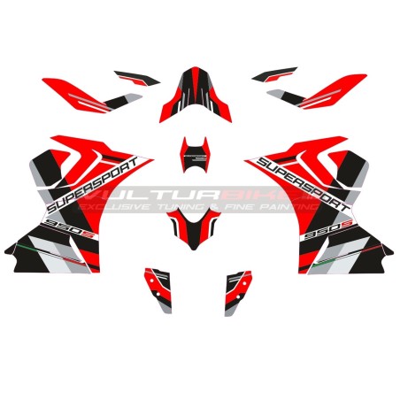 Kit completo de pegatinas mate - Ducati Supersport 950 / 950S