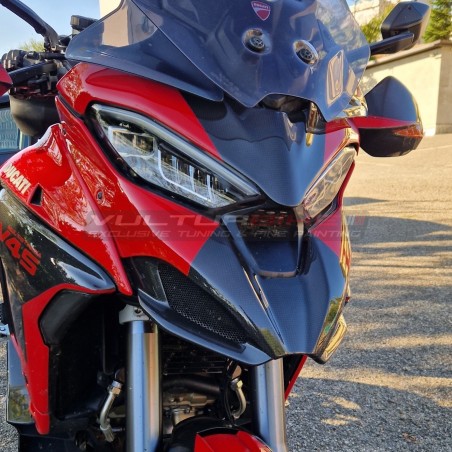 Frontale completo carbonio personalizzato - Ducati Multistrada V4 / V4S / Rally 
