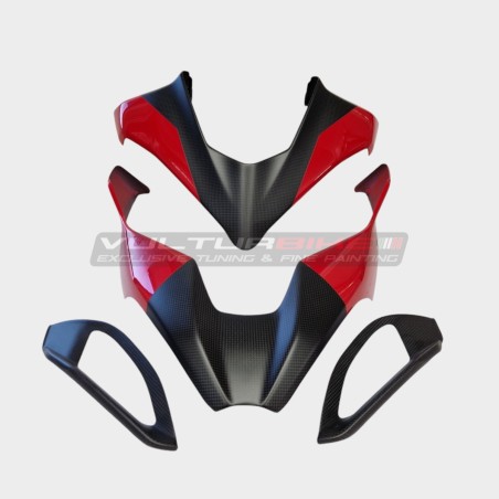 Frontale completo carbonio personalizzato - Ducati Multistrada V4 / V4S / Rally 