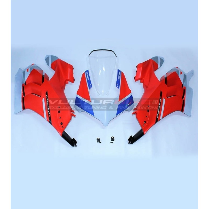 Upper fairings Ducati Panigale V4 2020 S Corse 2018/19 facelift