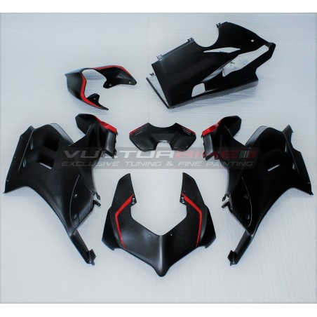 Set Carene Carbonio con design nuova SP - Ducati Panigale V4 / V4R / V4S 