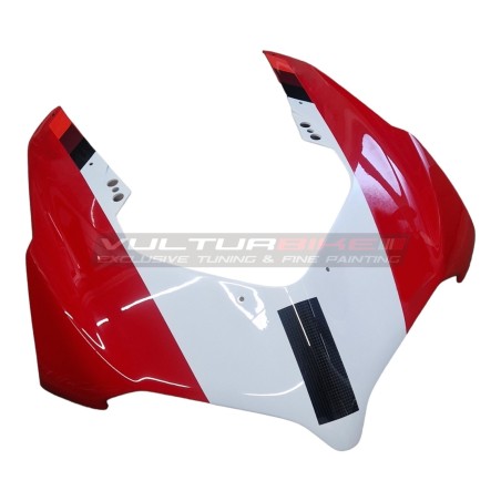 Parabrisas de carbono de diseño personalizado compatible con Ducati Panigale V4
