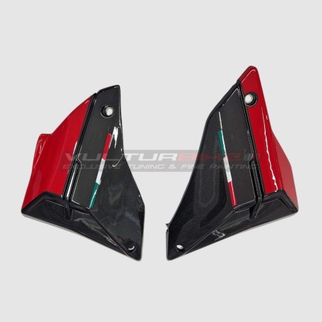 Carene laterali inferiori e cover radiatore personalizzate nuova linea - Ducati Streetfighter V4 / V4S 