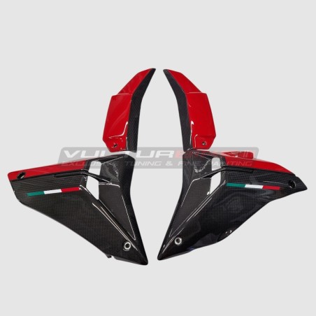 Cubierta decarenados y radiador lateral inferior nueva línea personalizada - Ducati Streetfighter V4 / V4S