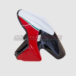 Carbon front fender tricolor design - Ducati Streetfighter / Panigale V2 / V4