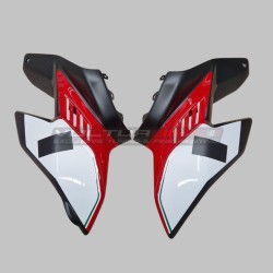 Set carene superiori in carbonio design tricolore - Ducati Streetfighter V4 / V4S / V4SP2