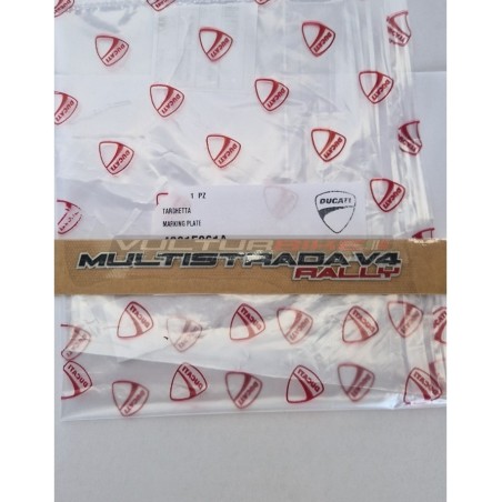 Paneles laterales originales versión negro mate - Ducati Multistrada V4 Rally