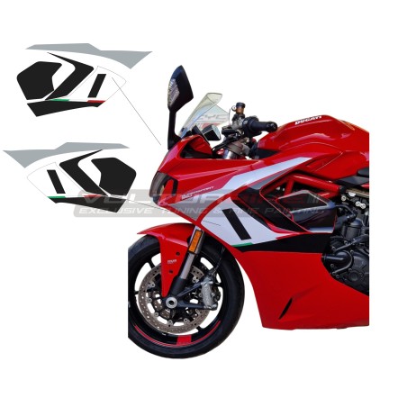 Autocollants décoratifs pour carénages latérale - Ducati Supersport 950