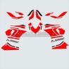 Rote Aufkleber Komplettset - Ducati Supersport 950 / 950S