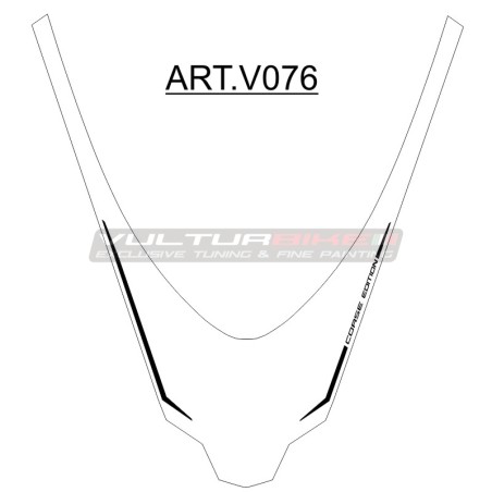 Pegatina para parabrisas Corse Edition - Ducati 848/1098/1198