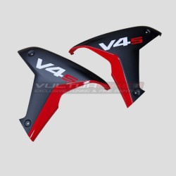 Pannelli laterali originali con V4 bianco - Ducati Multistrada V4S 