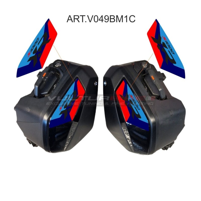 Set d’autocollants pour housses de bagages - BMW S1000XR