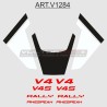 Top Case Cover Stickers Kit - Ducati Multistrada V4 / Rally / Pikes Peak / V2
