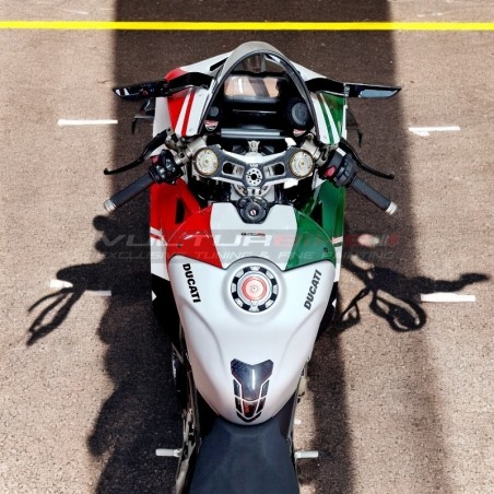 Carene personalizzate in versione tricolore italiano - Ducati Panigale V4 2022 / 2024 