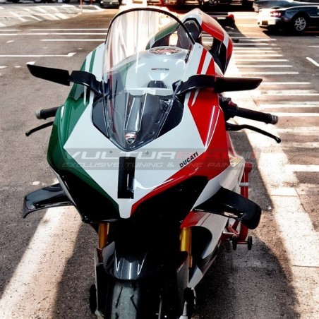 Carene personalizzate in versione tricolore italiano - Ducati Panigale V4 2022 / 2024 