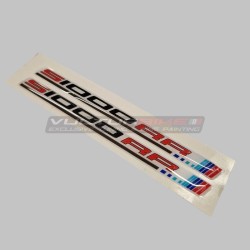 Par de pegatinas universales de resina 3D - BMW S1000RR