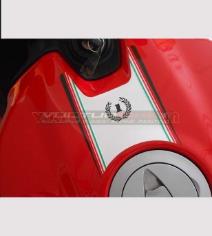 Pegatina de banda de tanque tricolor - Ducati 899/1199 Panigale 