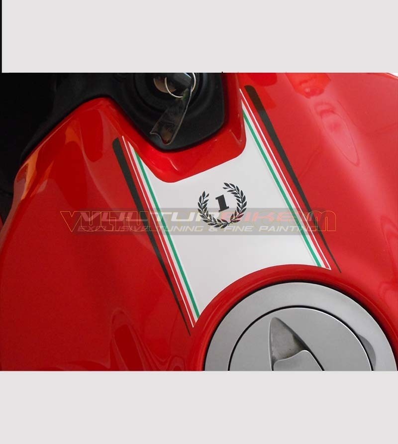 Autocollant tricolore - Ducati 899/1199 Panigale 