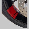 Adesivi decorativi per canale ruota Ducati Panigale e Streetfighter V4 / V4S / V4R