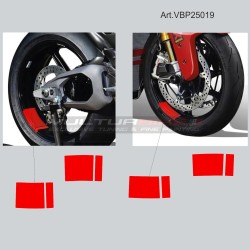 Decorative stickers for wheel channel Ducati Panigale and Streetfighter V4 / V4S / V4R