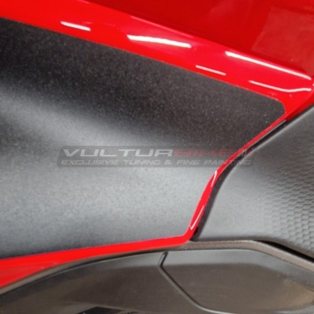 Geprägte selbstklebende Tankprotektoren - Ducati Panigale V4